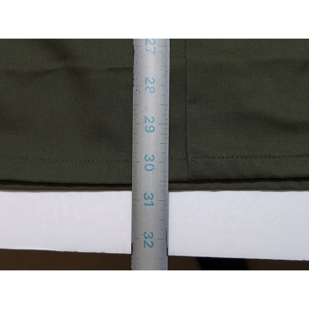 Vintage 1970s US Military Long Sleeve Utility Shirt 8405-00-615-0026 15.5 x 33 - Picture 5 of 9